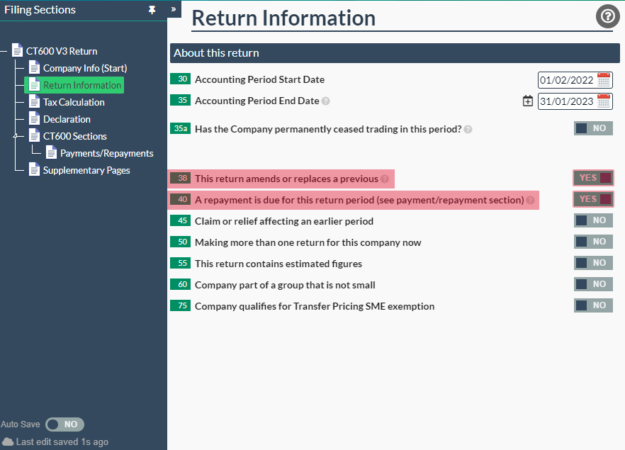 Easy Digital Tax and accounting information -  Claim repayment