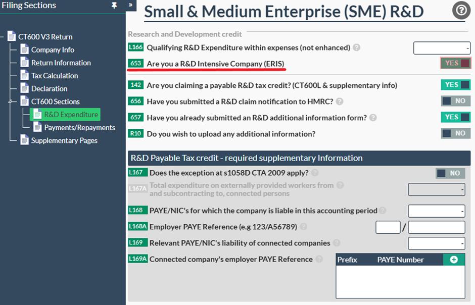Easy Digital Tax and accounting information -  ERIS scheme