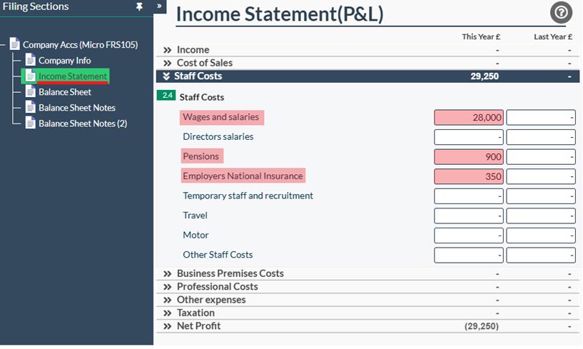 Easy Digital Tax and accounting information - pension scheme