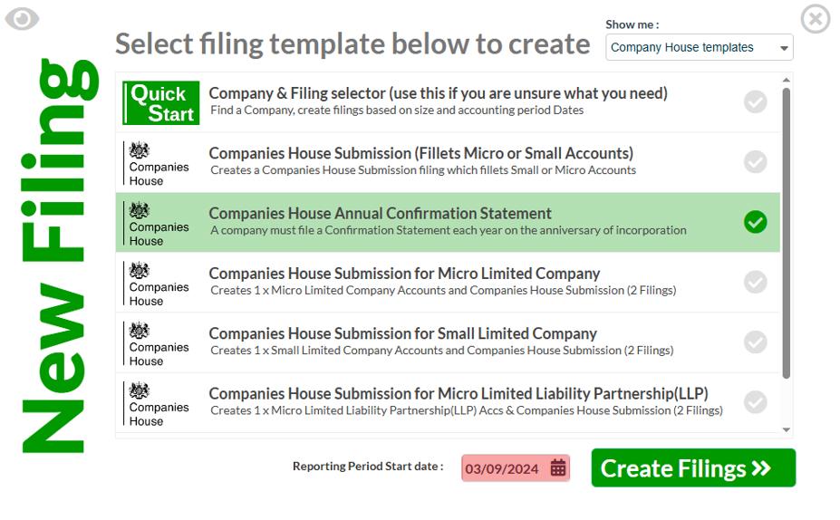 Easy Digital Tax and accounting information -  12 month review period