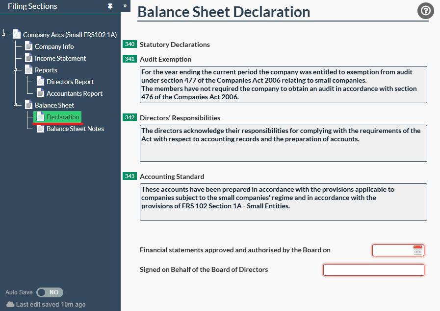 Easy Digital Tax and accounting information - audit exemption