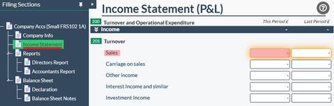 Small Company Income statement Easy Digital Tax and accounting information - digital
