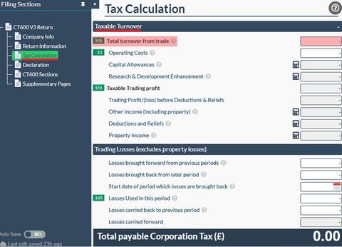 CT600 for small company Easy Digital Tax and accounting information - digital