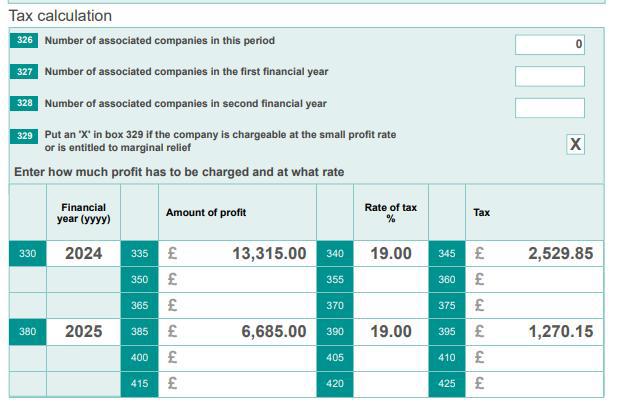 Easy Digital Tax and accounting information -  corporation tax